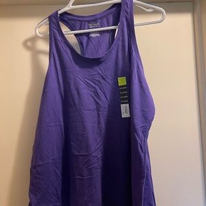 Purple Racer Back Tank XXL